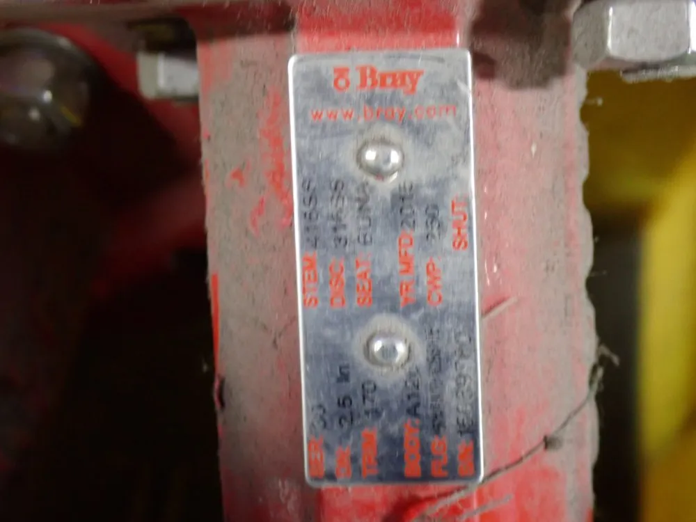 Bray Butterfly Valve