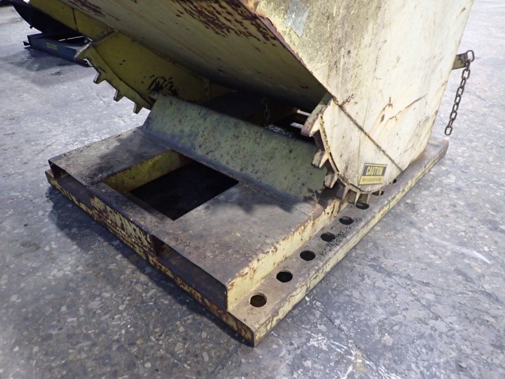 44" X 36" X 22 1/2" Self Dumping Hopper