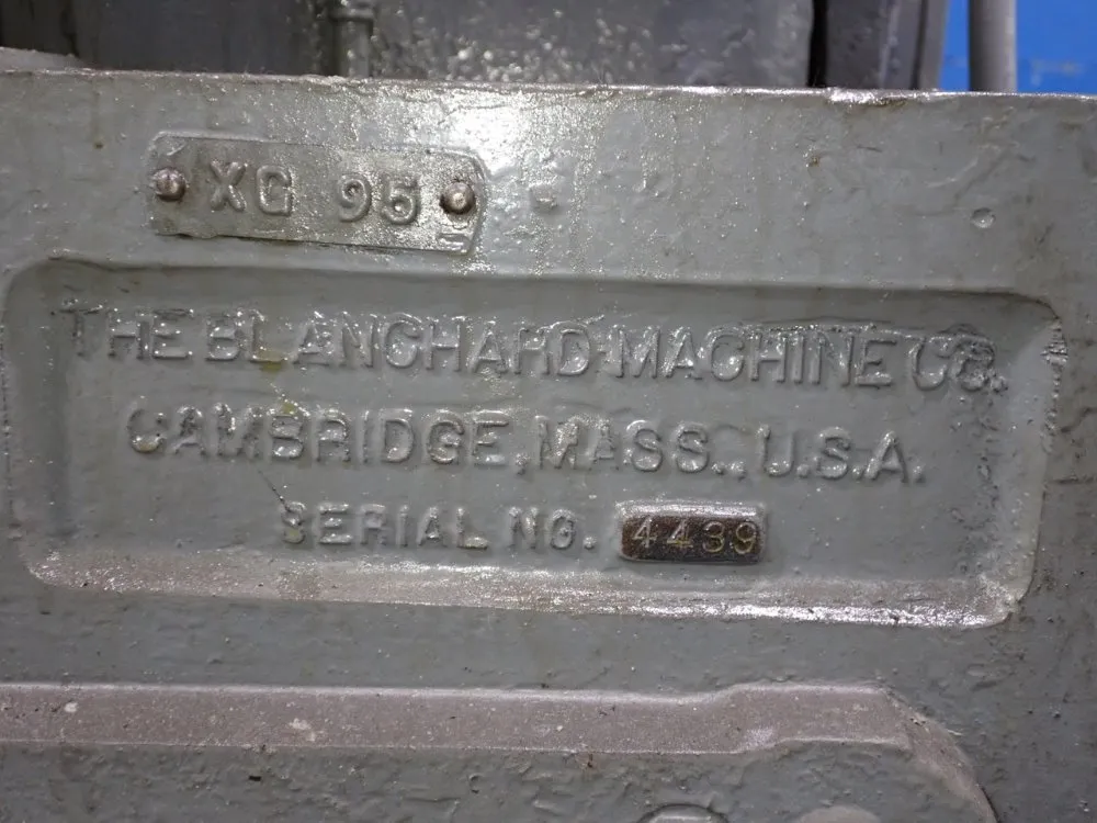 Blanchard 36" Rotary Surface Grinder - No.18