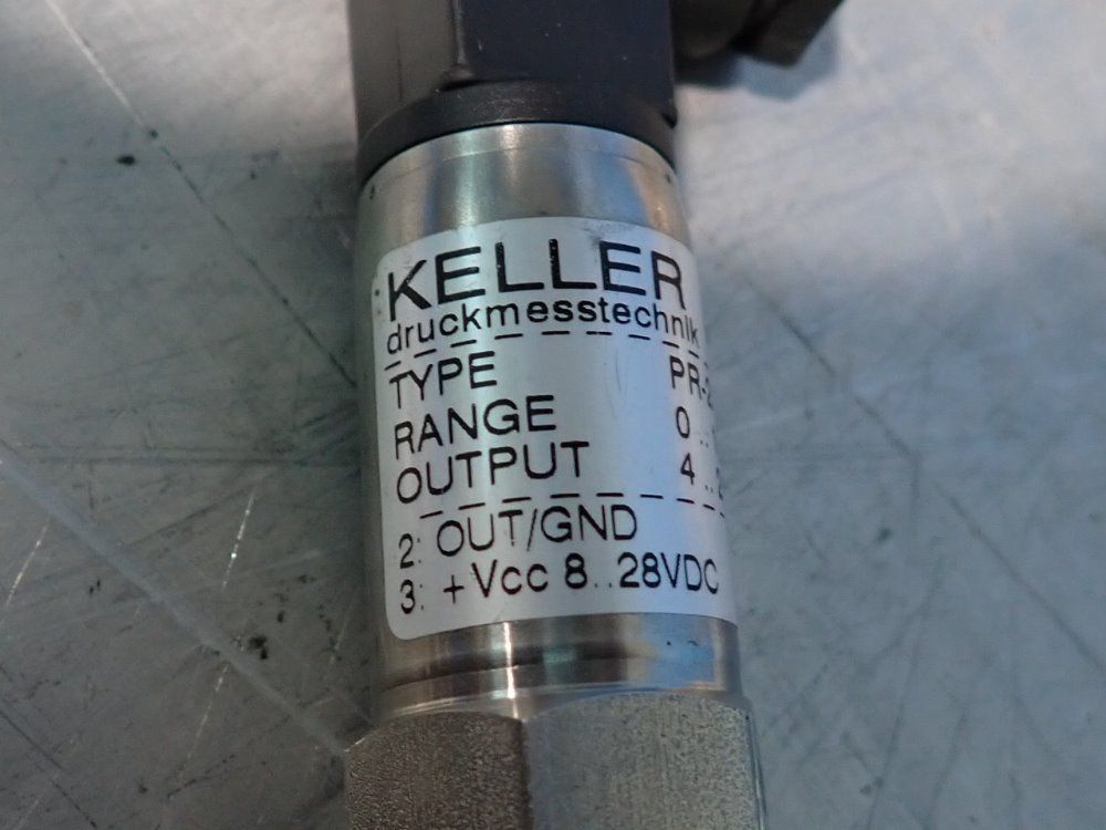 Keller Lot Of 5 Pressure Transmitters - Pr-23s/80549.33