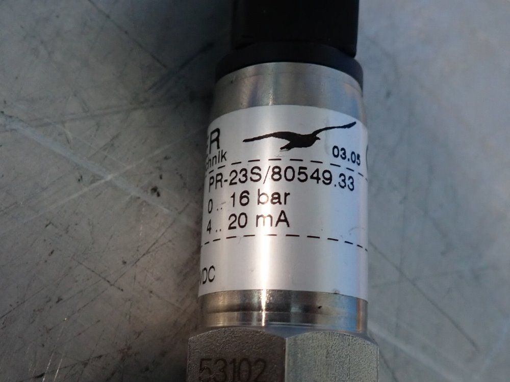 Keller Lot Of 5 Pressure Transmitters - Pr-23s/80549.33