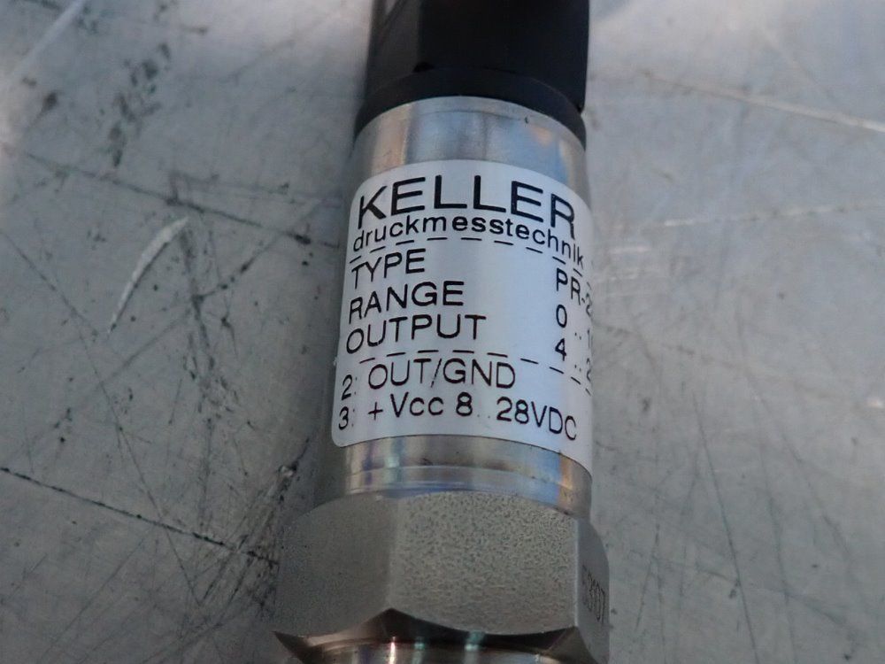 Keller Lot Of 5 Pressure Transmitters - Pr-23s/80549.33