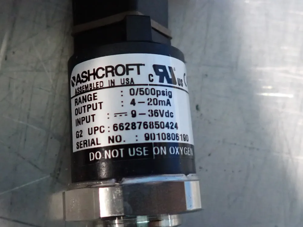 Ashcroft Pressure Transmitter - G27m0242n1500#g