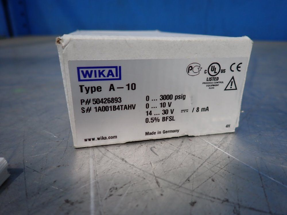 Wika Pressure Transmitter - 50426893