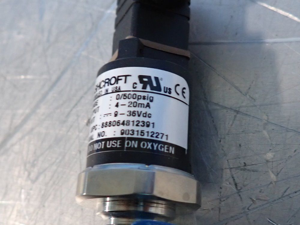 Ashcroft Pressure Transducer - G27m0242n1500#g-xrh