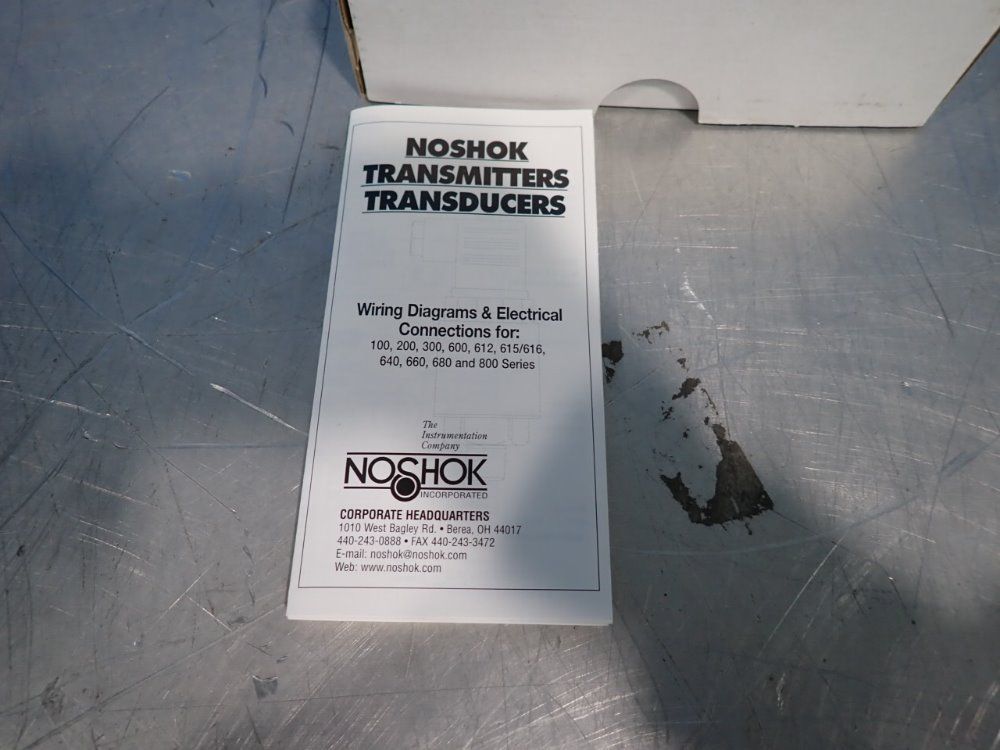 Noshok Pressure Transducer - 300-200-1-1-2-7