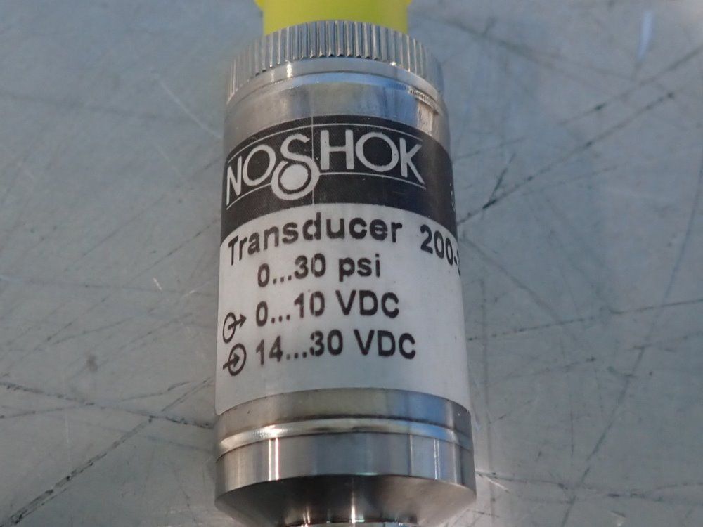 Noshok Pressure Transducer - 200-30-2-5-2-3