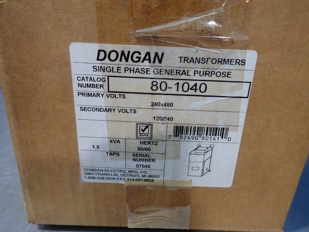 Dongan 1.5 Kva Transformer - 80-1040