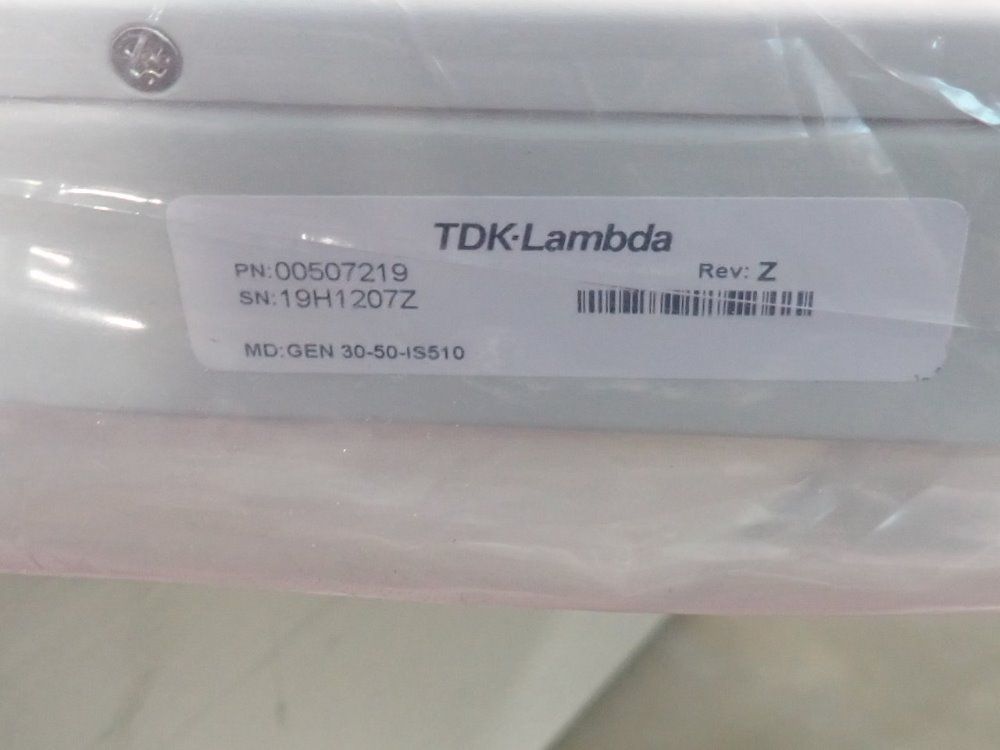 Tdk Lambda Dc Power Supply - Gen 30-50-is510