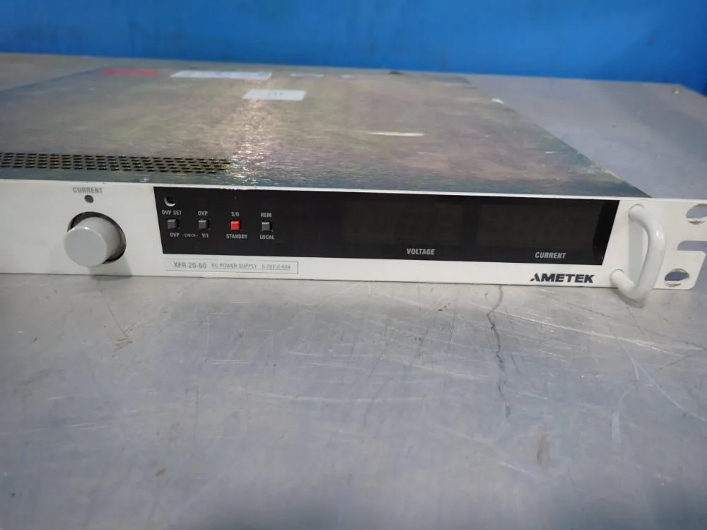 Ametek Dc Power Supply - Xfr 20-60