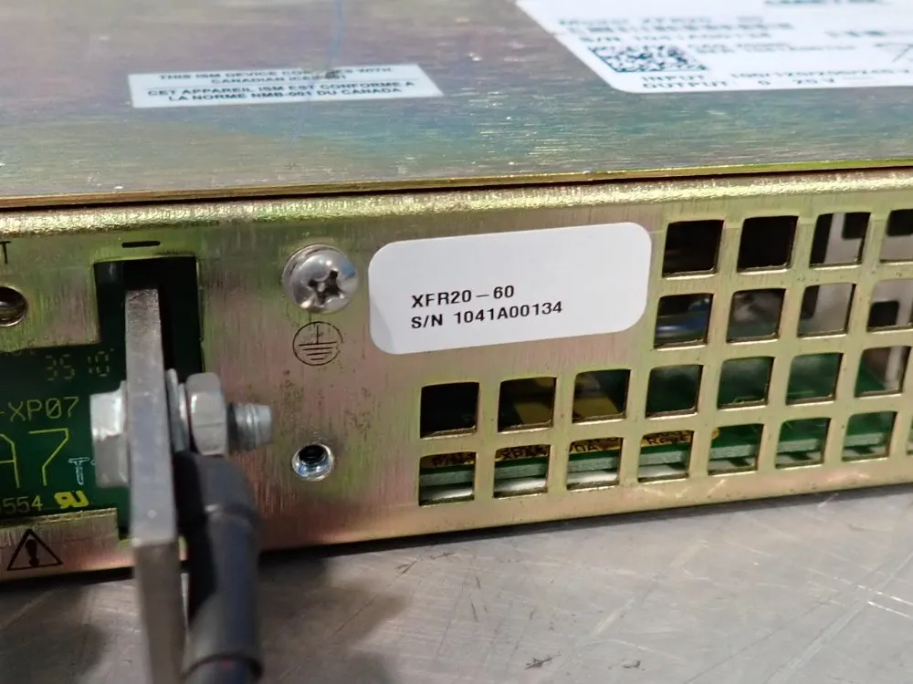 Ametek Dc Power Supply - Xfr 20-60