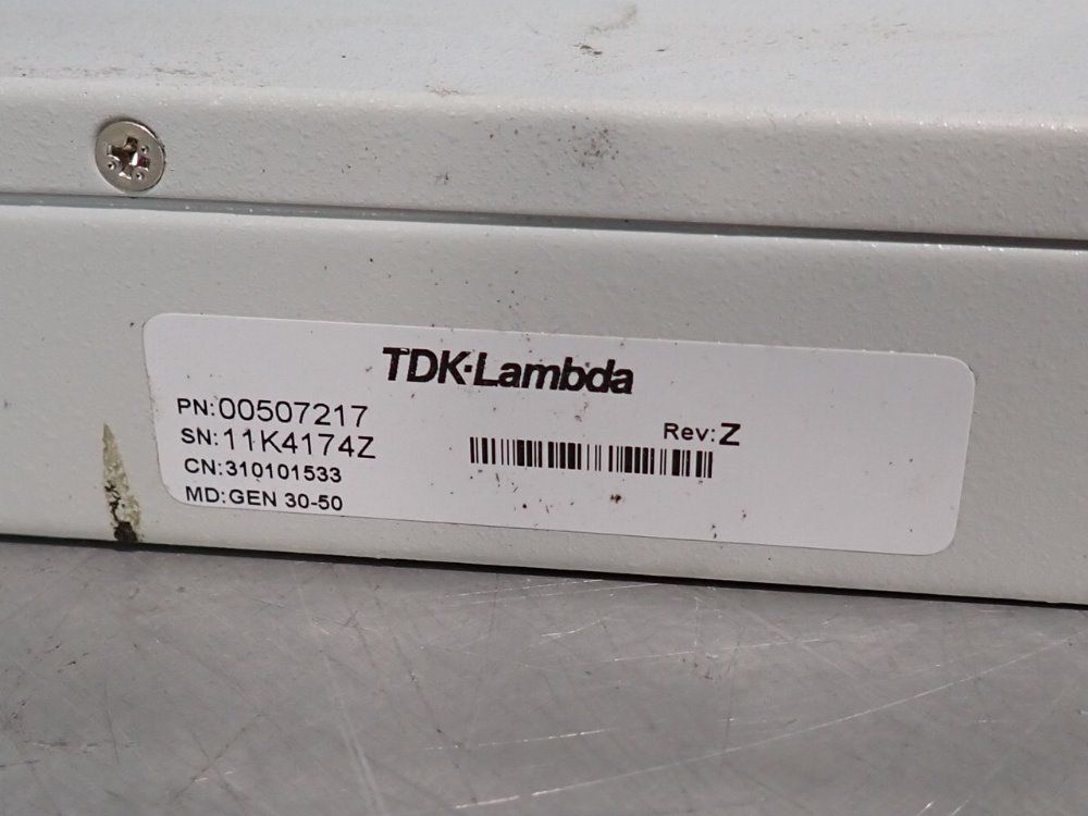 Tdk Lambda Dc Power Supply - Gen 30-50