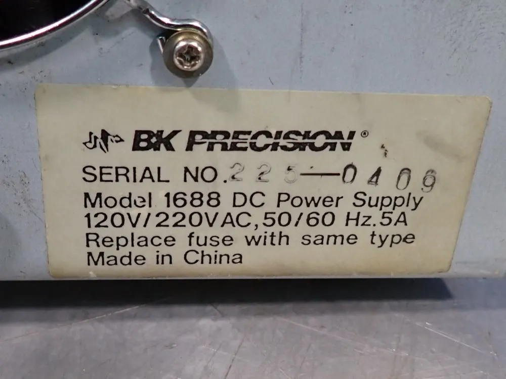 Bk Precision Dc Power Supply - 1688
