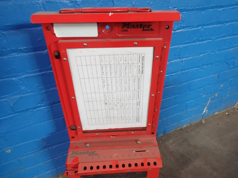 Master Lock Permit Control Station - S3502