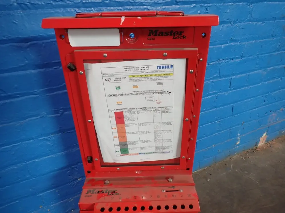 Master Lock Permit Control Station - S3502