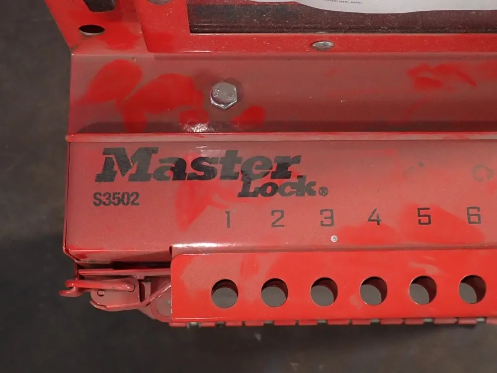 Master Lock Permit Control Station - S3502