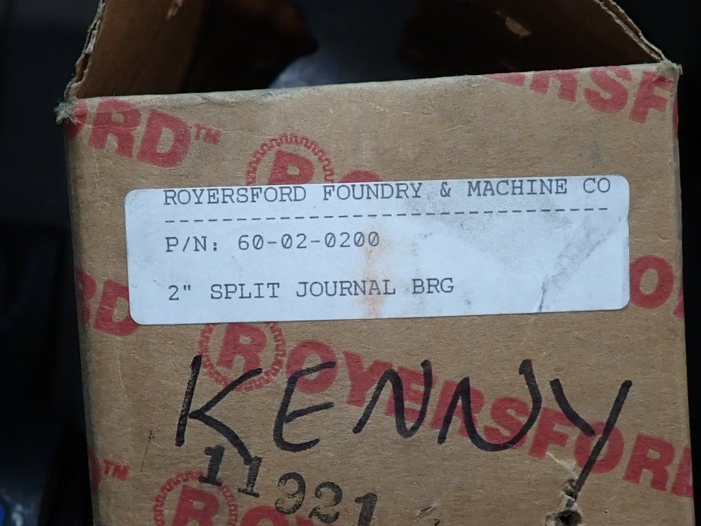 Royersford Foundry & Machine Co 2" Split Journal Bearings - 60-02-0200