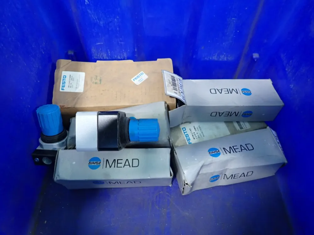 Festo, Mead Pressure Regulator, Pneumatic Control Valve