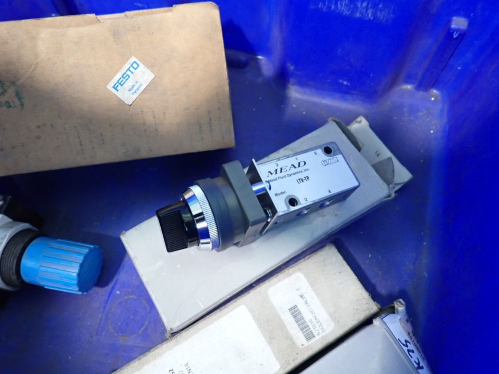 Festo, Mead Pressure Regulator, Pneumatic Control Valve