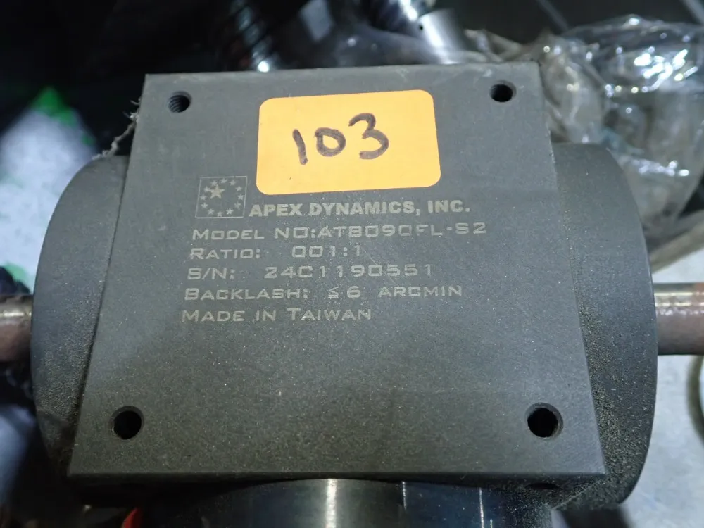 Jie-asiadrive, Apex Dynamics, Servomech Speed Reducer