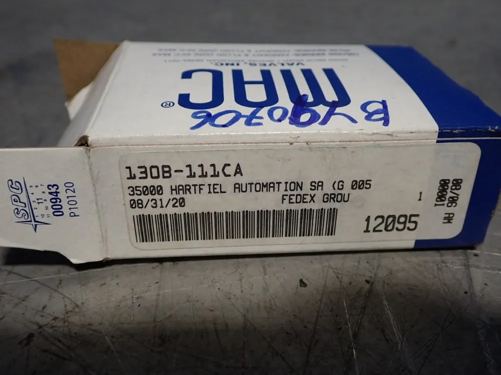 Mac Solenoid Valve - 130b-111caaa