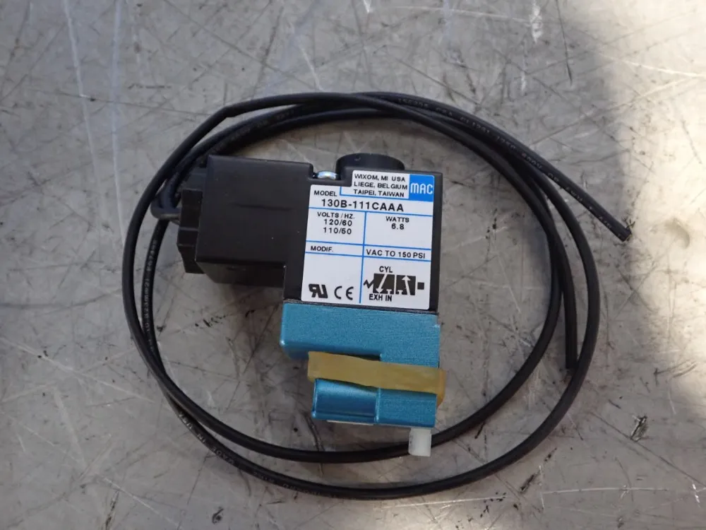 Mac Solenoid Valve - 130b-111caaa