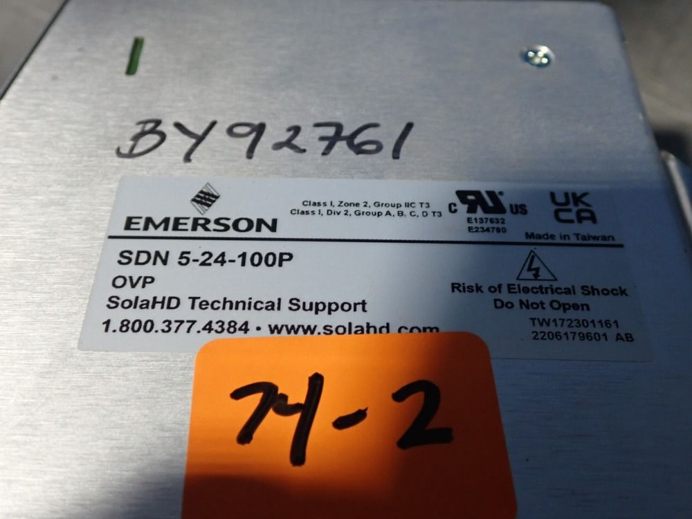 Sola Power Supply - Sdn-5-24-100p