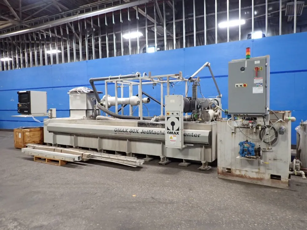 Omax 87" X 176" Waterjet System - 80x Jetmachining