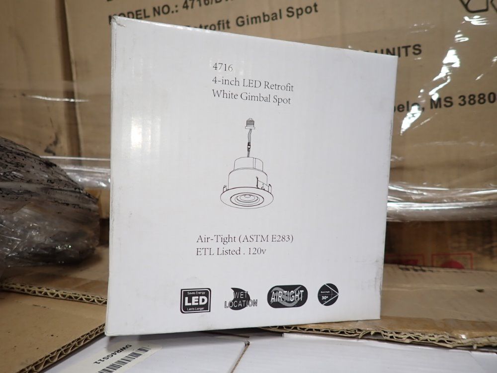 Electrix 4" Led Recessed Light Kits - Dwr4gs11