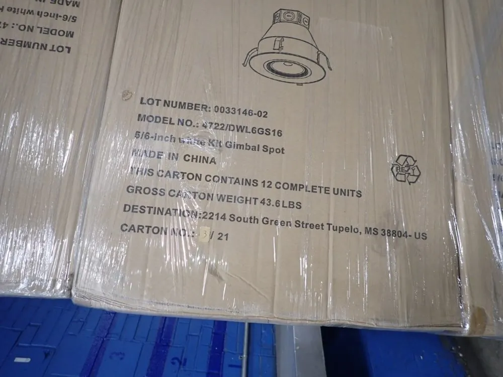 Electrix 5/6" Led Recessed Light Kits - Dwl6gs16