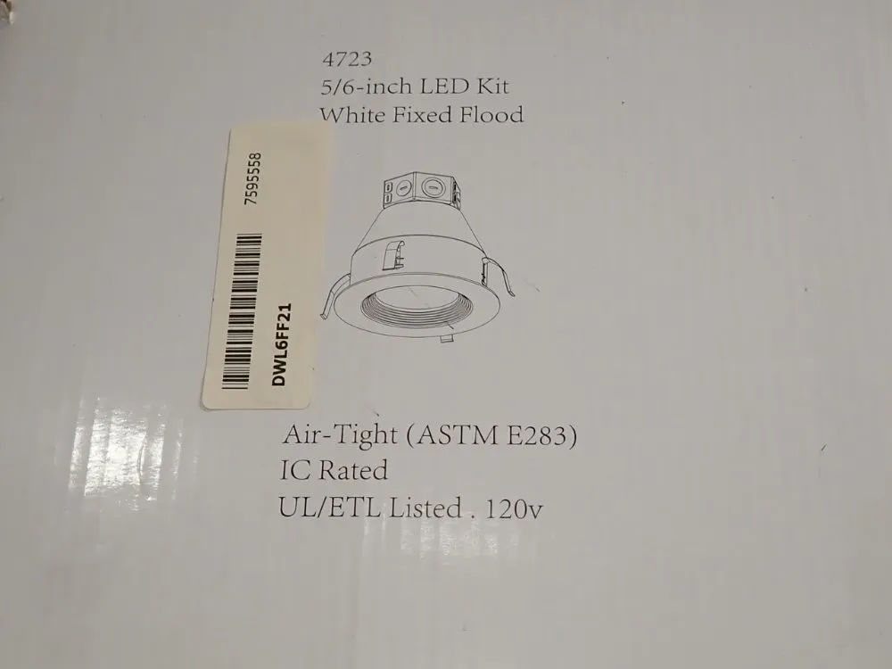 Electrix Led Recessed Light Kits - Dwl6ff21
