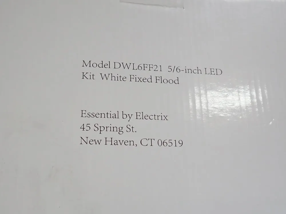 Electrix Led Recessed Light Kits - Dwl6ff21