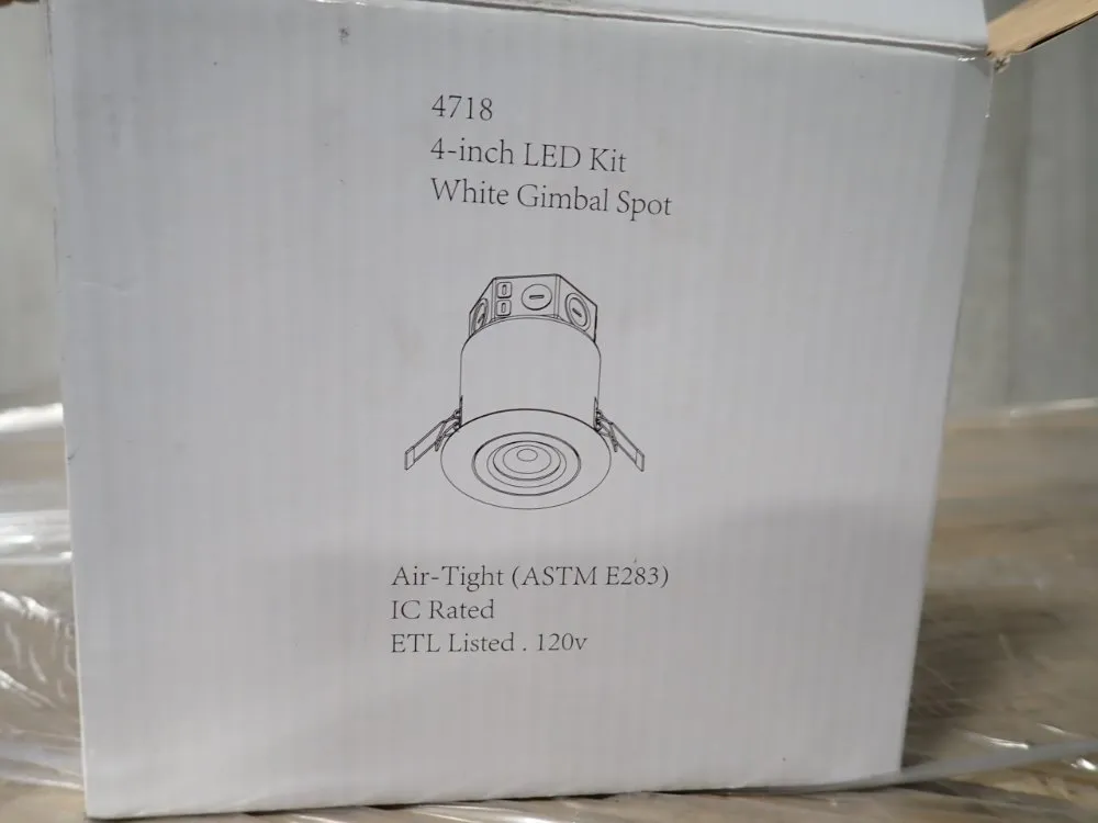 Electrix 4" Led Recessed Light Kits - Dwl4gs11