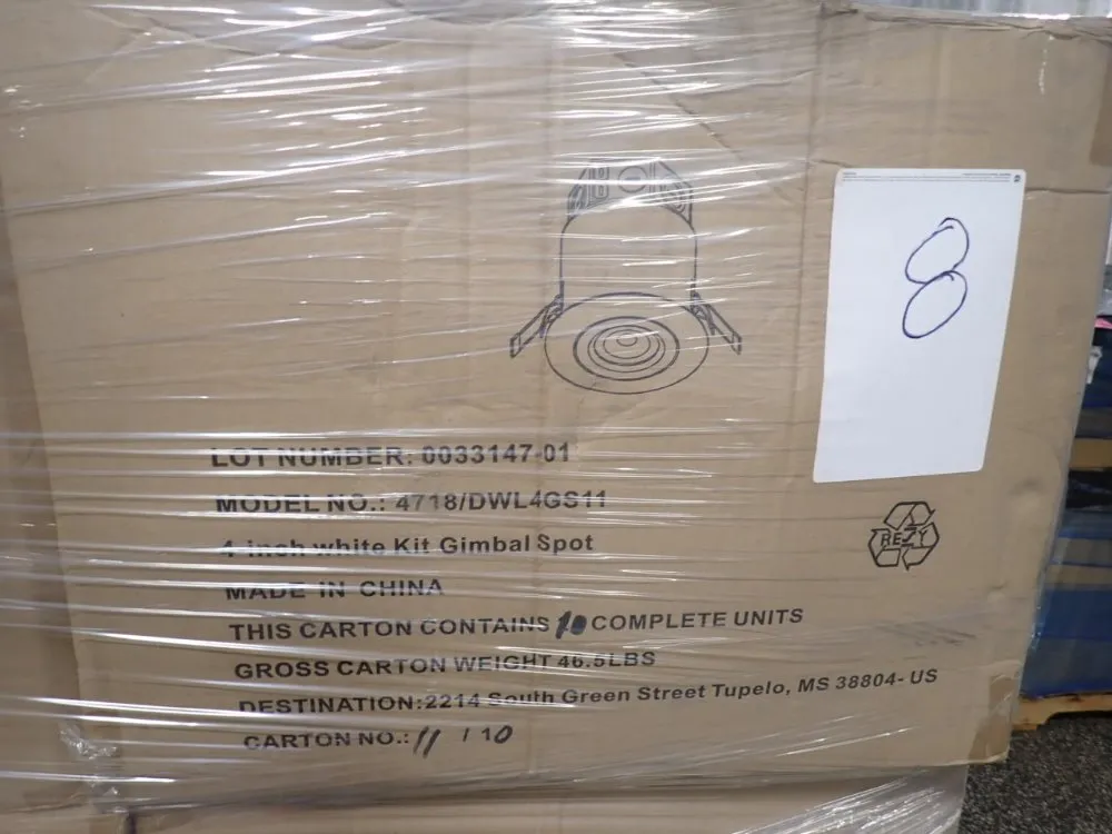 Electrix 4" Led Recessed Light Kits - Dwl4gs11