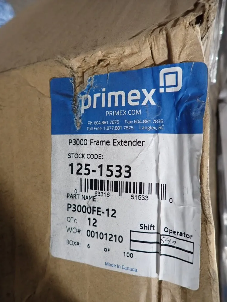 Primex Frame Extenders - P3000fe-12