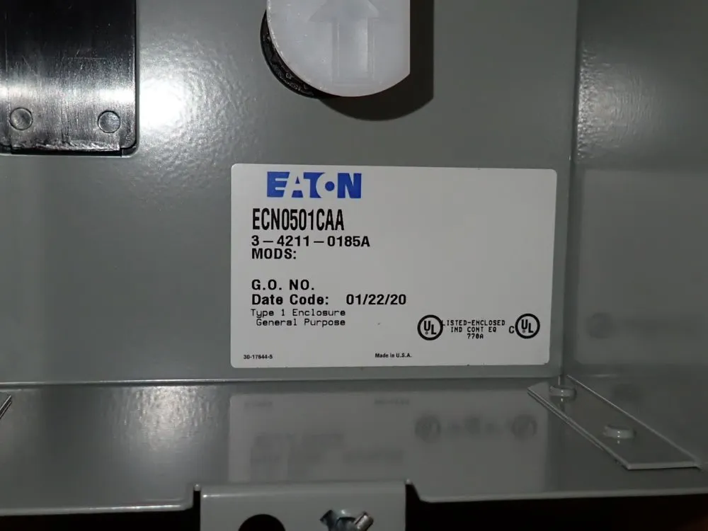 Eaton Motor Starter - Ecn0501caa