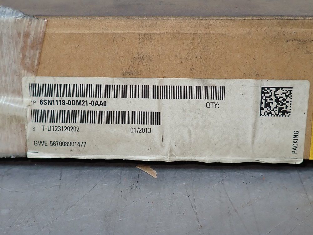 Siemens Processor Module - 6sn1118-0dm21-0aa0