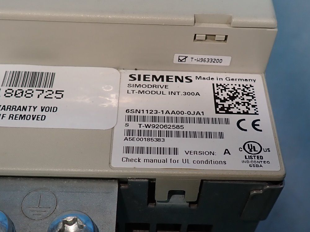 Siemens Power Module - 6sn1123-1aa00-0ja1