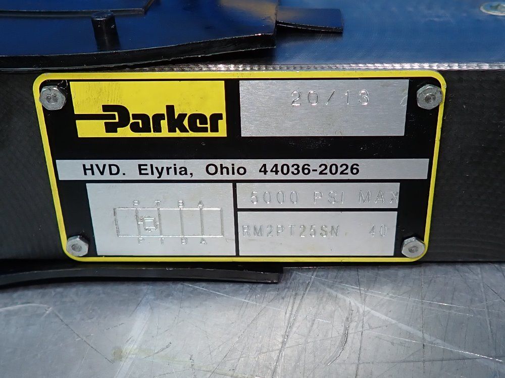 Parker Pressure Relief Valve - Rm2pt25sn