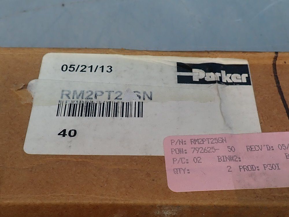 Parker Pressure Relief Valve - Rm2pt25sn