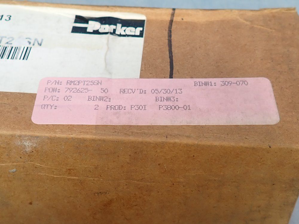 Parker Pressure Relief Valve - Rm2pt25sn