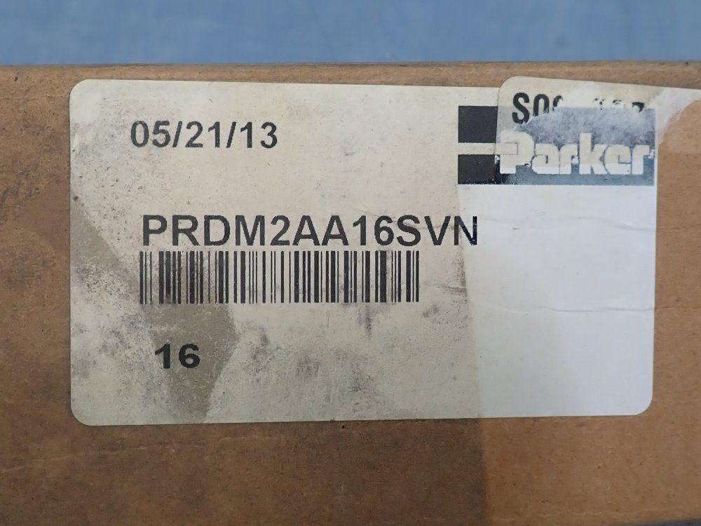 Parker Pressure Relief Valve - Prdm2aa16svn