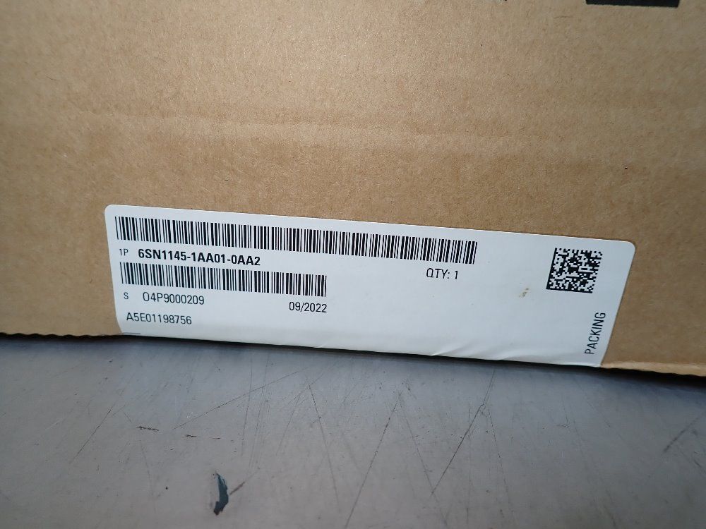 Siemens Infeed Module - 6sn1145-1aa01-0aa2