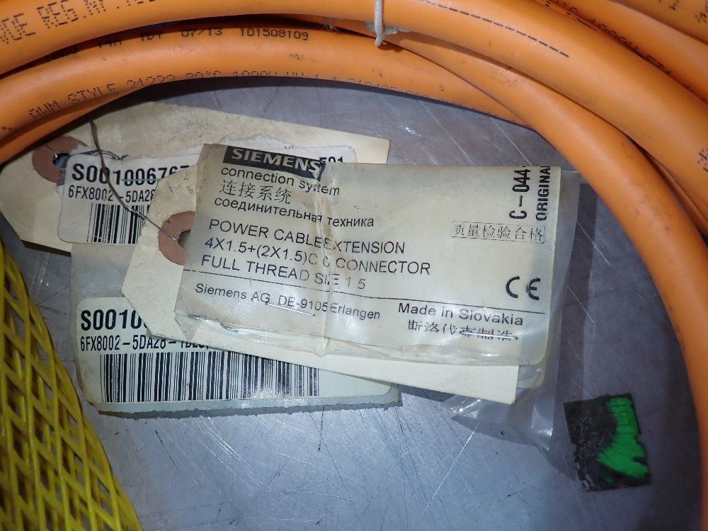 Siemens Power Cable - 6fx8002-5da28-1be0
