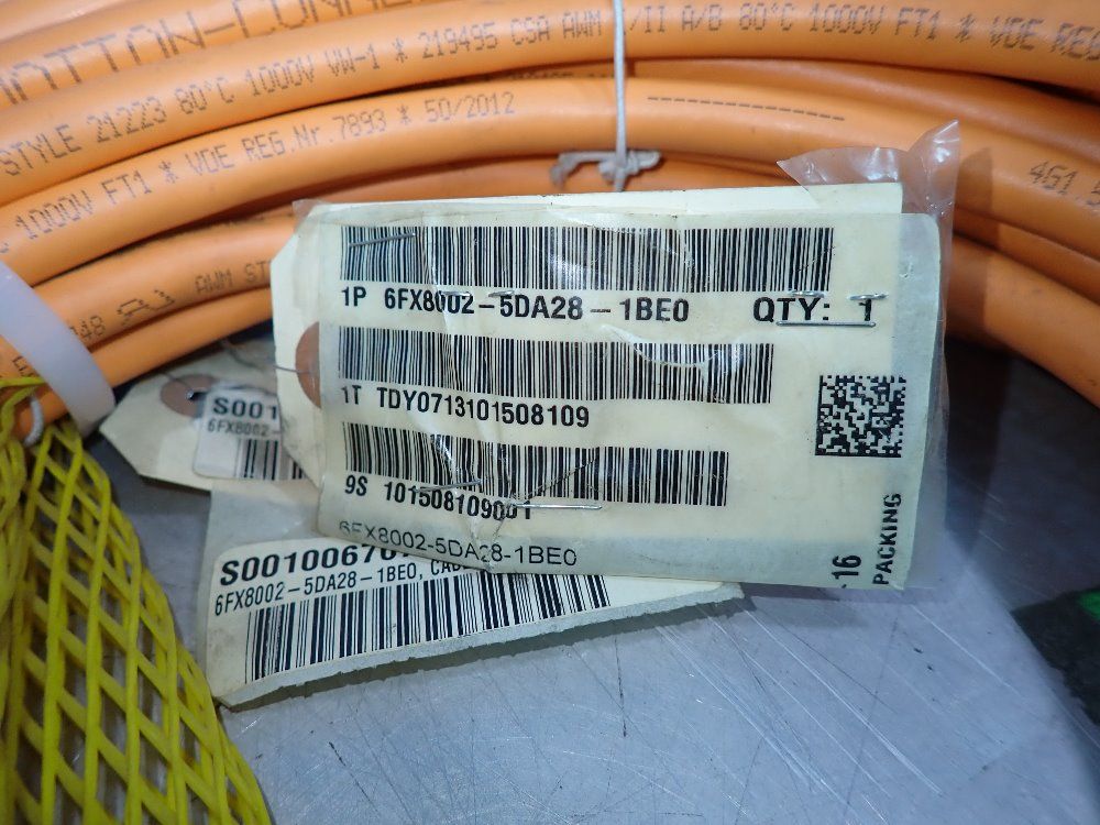 Siemens Power Cable - 6fx8002-5da28-1be0