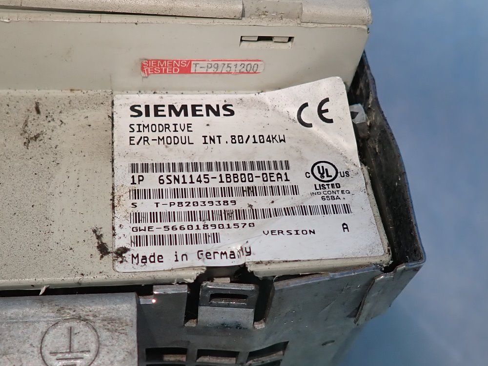 Siemens Ac Drive - 6sn1145-1bb00-0ea1
