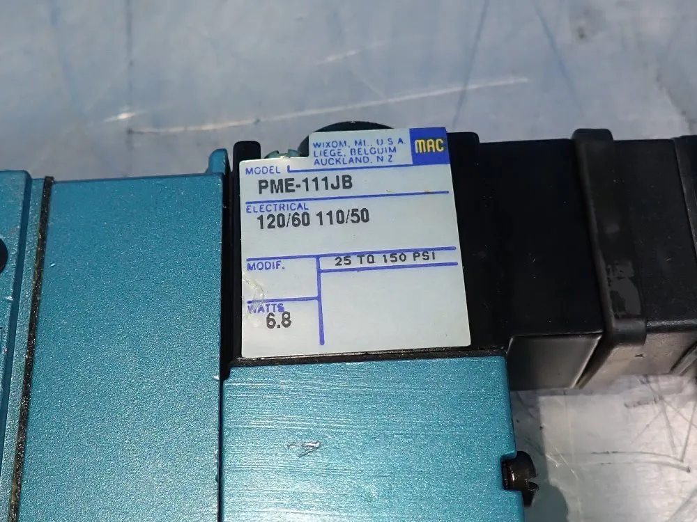 Mac Valve - 825c-pm-111jb-552