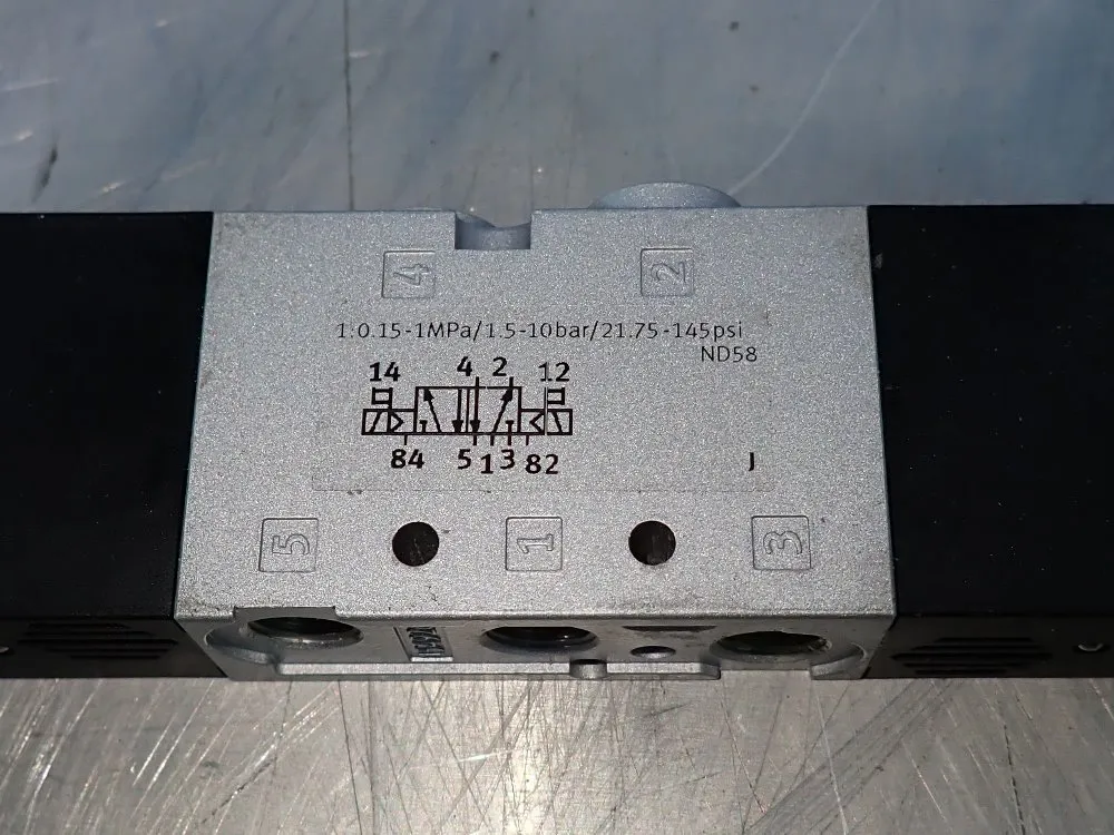 Festo Lot Of 2 Solenoid Valve - Vuvs-l20-b52-d-g18-f7