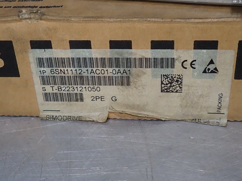Siemens Infeed Module - 6sn1112-1ac01-0aa1