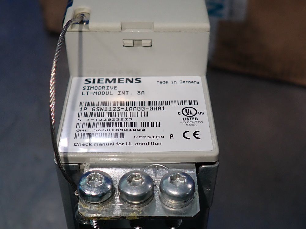Siemens Power Module - 6sn1123-1aa00-0ha1